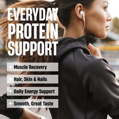 Nutrex WHOLE FOOD PROTEIN Blend – 20 Gm Protein 0 Sugar Lactose Free 15 Servings
