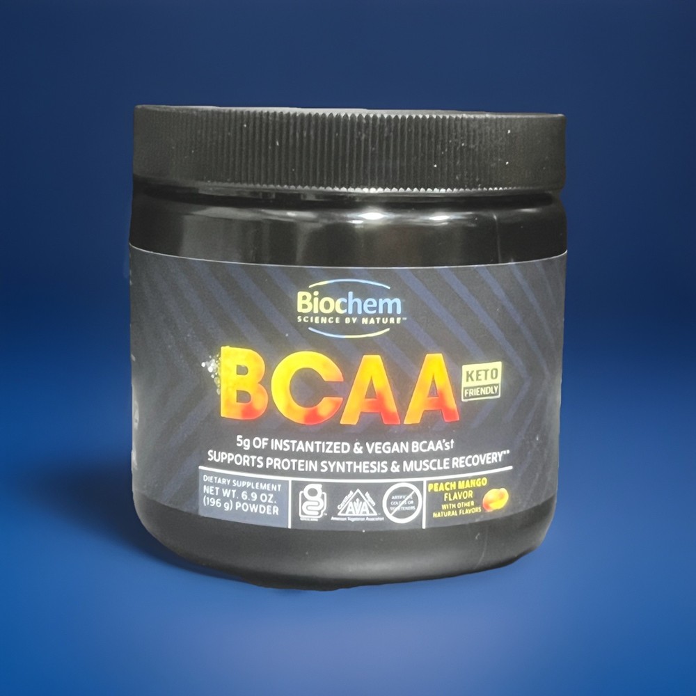 Biochem BCAA support, protein Synthesis and muscle recovery Vegan And Keto 196 G