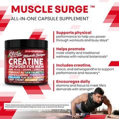 Clean Nutra Creatine HMB Preworkout Powder with BCAA Citrulline Arginine 1 Pack