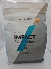 MyProtein Impact Whey Isolate Protein Powder Vanilla 2.2 lbs. BB 12/25 Reg: $99.