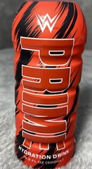 *NEW* WWE Red PRIME Hydration Drink SPECIAL EDITION USA *IN HAND NOW* Wrestling