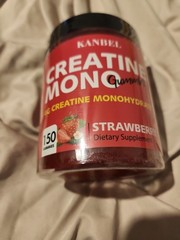 Kanbel Creatine Gummies 4000mg Strawberry Flavor Dietary Supplement 150 Count