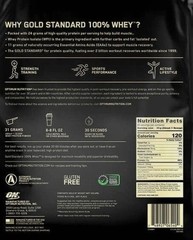 Optimum Nutrition Gold Standard Whey Protein Powder Chocolate – 5.64 lb – 1 Bag