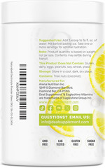 Electrolytes Powder, 1Lb (69 Servings) – No Sugar, Lemon Lime – Hydration Supple