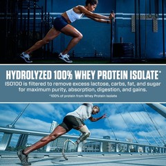 Dymatize ISO100 Hydrolyzed Whey Isolate Protein Powder, Fruity Pebbles, 20 servi