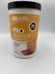 Optimum Nutrition Pro Quench,Tropical Orange Mango Protein Drink Mix,16 servings