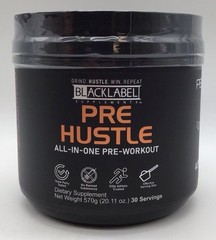 BLACK LABEL SUPPLEMENTS PRE-WORKOUT ORANGE MANGO 30 SERVINGS EXPIRATION 12/2026