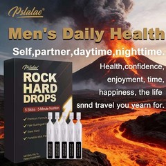 Rock Hard Drops – Maca Root, L-Arginine,Energy, Endurance & Athletic Performance