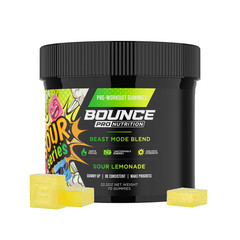 Beast Mode Pre-Workout Gummies – Sour Series