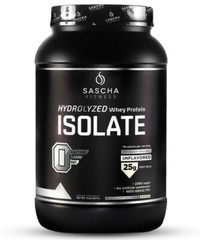 HYDROLYZED WHEY PROTEIN ISOLATE UNFLAVORED By Sascha Fitness