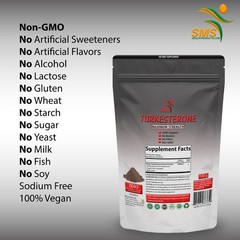 TURKESTERONE Extract Powder Ajuga Turkestanica Standardized to 10% 100g By SMS