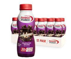 Premier Protein Indulgence Dark Chocolate 12ct 30g Protein