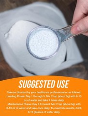 Unflavored Creatine Monohydrate Powder – 2.2 lbs for Peak Performance