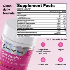 KEY NUTRIENTS Electrolytes Powder No Sugar – Passionfruit 16 Servings