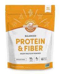 Manitoba Harvest Hemp Yeah Balanced Protein And Fiber Powder Unsweetened Keto
