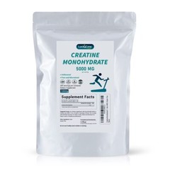 Creatine Monohydrate Powder Non-GMO Gluten Free 200 Servings Creatine Supplement