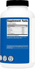 Nitric Oxide Booster Capsules 2250mg 180 Count Vascular Health Support