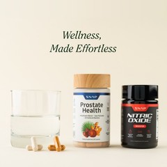 Nitric Oxide Booster – L-Arginine, L-Citrulline 1500mg + Prostate Health Bundle