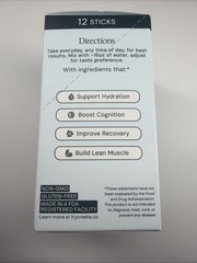 Create Creatine + Electrolytes Powder Variety Pack 12 Sticks Sugar-Free NSF