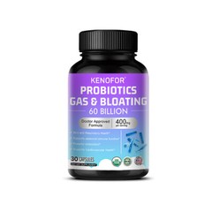 60 BILLION Prebiotic & Probiotics, Gas, Constipation & Bloating Relief