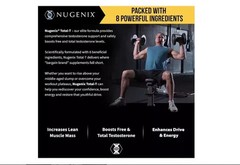 Nugenix Total-T Testosterone Free for men 90 counts Boosters ship US stock