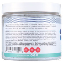 2p Alani Nu Pre-Workout Powder, Blue Slush, 20 Servings, 200mg Caffeine