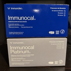 Immunocal Classic 1 ( Blue ) & 1 Platinum : 2 BOXES – 60 Pouches.