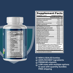 BladderEase Pro-Support Supplement for Men – Urinary & Prostate Health-5 Bottles