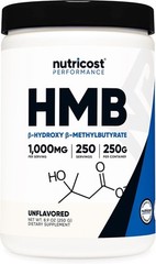 250g Beta-Hydroxy HMB Powder – Unflavored, Muscle Recovery Supplement