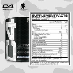 Cellucor C4 Ultimate x WWP Pre Workout Powder Mango Foxtrot – Sugar Free