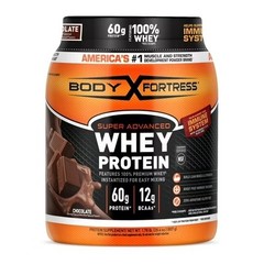 Body Fortress Super Advanced 100% Premium Whey Protein Powder – Choose Flavor