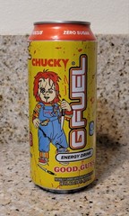CHUCKY GOOD GUYS G FUEL Energy Drink Full Can 16 OZ BB 08/24/26 LIMITED EDITION
