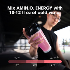 Optimum Nutrition Amino Energy Hydration + Focus Powder Strawberry Burst 9.5 oz