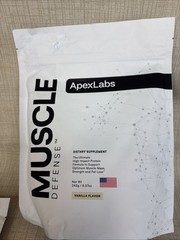LOT OF 3 ApexLabs Muscle defense Vanilla Flavor Exp 10/26