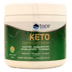 Trace Keto Electrolyte Powder Lemon Lime 369 grams