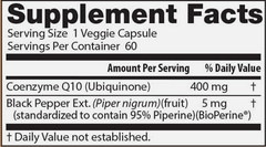 6X Doctor’s BEST High Absorption CoQ10, USP Verified, 400 mg-60 Caps EXP 07/2026