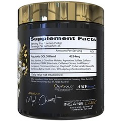 GOLD Pre Workout Supplement 35 Servings Energy Focus Pumps Citrulline Agmatine