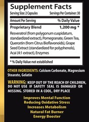 Antioxidant infusion – GRAVIOLA – RESVERATROL COMBO – resveratrol extract