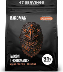 Falcon Performance Vegan Protein Powder, 31G Protein, 5G Creatine, 5G BCAA, Prob