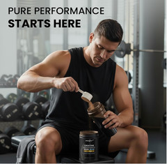 Creatine Monohydrate Powder – 500g (5g per Serving), Creatine Powder Unflavored