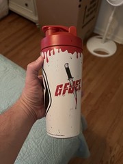 G Fuel Scream Ghost Face Stab Stimulant 2.0 Collector’s Box Tub Metal Shaker Cup
