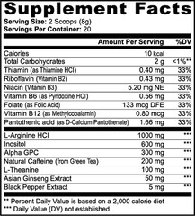 Sour Gummy Worm Pre Workout – Gamer & Gym Energy Supplement – 30 Servings