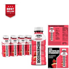 BODYARMOR Zero Sugar Watermelon Strawberry Electrolyte Drink 12 Fl Oz 8 Pack