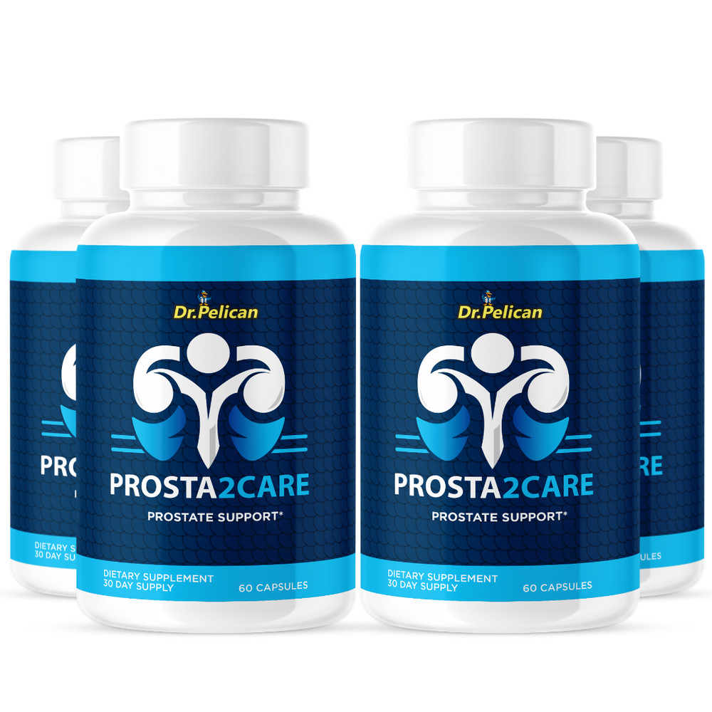 Prosta2Care- Prostate Support- 4 Bottles- 240 Capsules