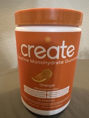 Create Creatine Monohydrate Gummies Orange & Watermelon – 2 Month supply (180)