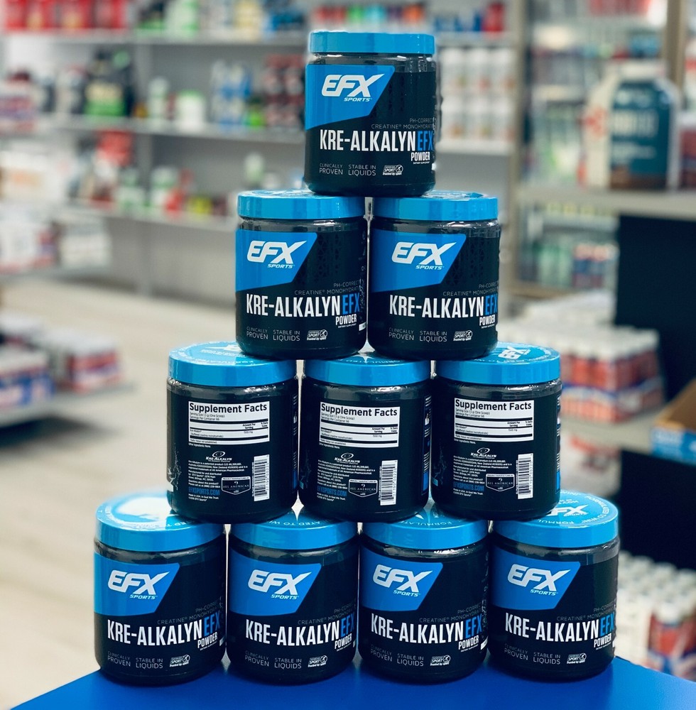 KRE-ALKALYN POWDER Buffered Creatine Monohydrate EFX Sports 100 Grams – 66 Svgs