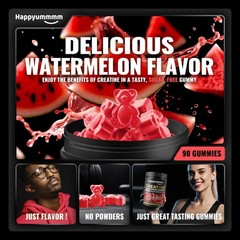 Creatine Monohydrate Gummies, NSF Certified, 5g Dose for Men & Women to Suppo…