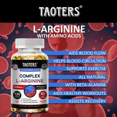 Nitric oxide Booster 1200mg | Promote blood circulation, enhance endurance