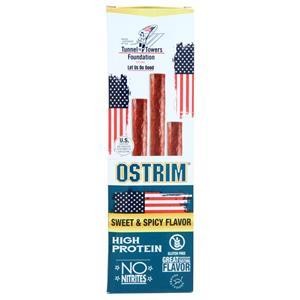 Protos Foods Ostrim – 100% Beef Stick Sweet & Spicy 12 pack