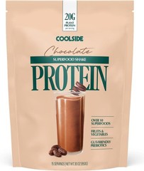Coolside Superfood Vegan Protein Powder Chocolate 20g Plant Based 15 Servings